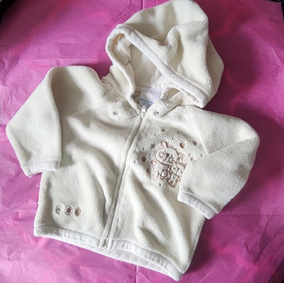 9m Baby's Own Gender Neutral bear sweater - Picture 1 of 5